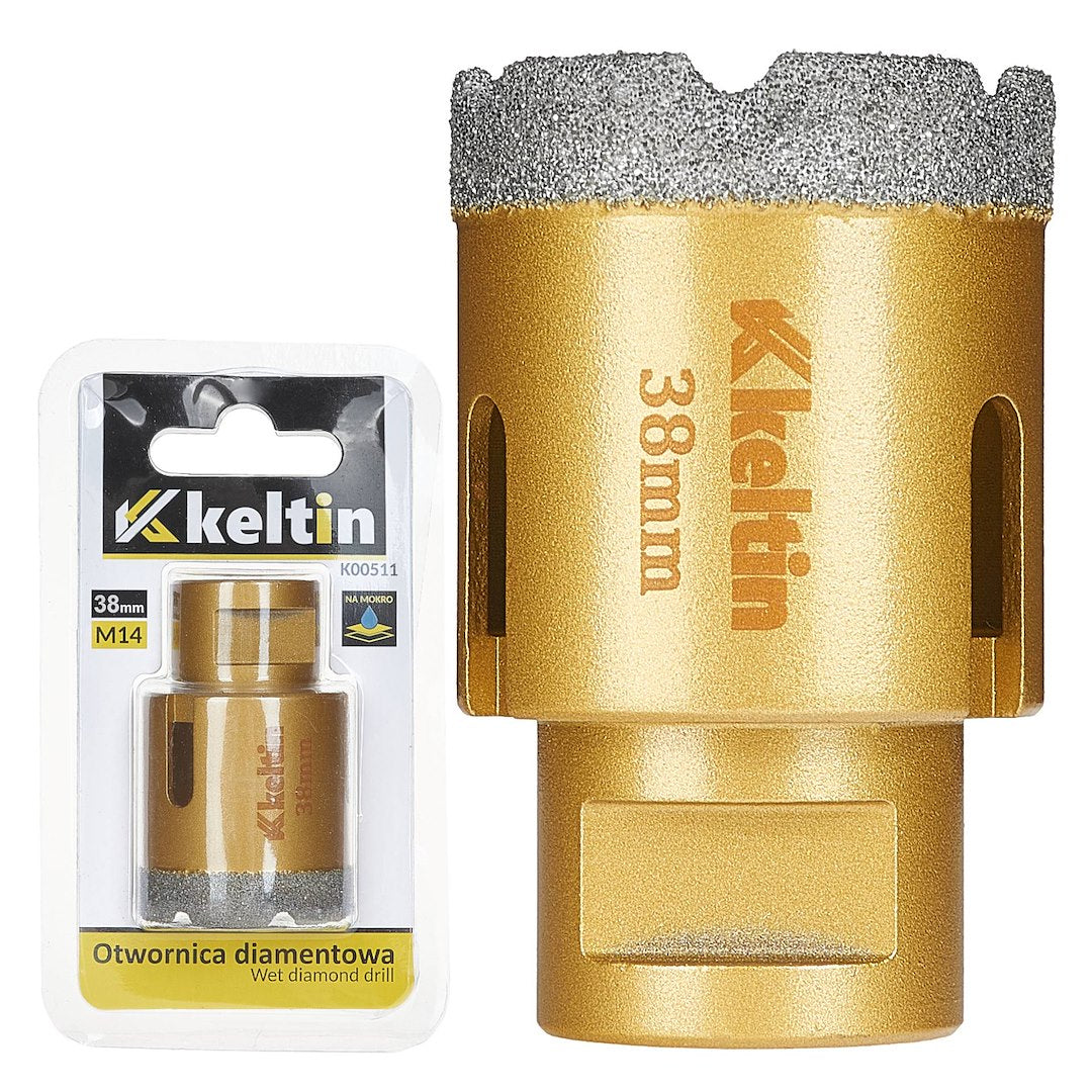Diamantboren voor gres 38mm M14