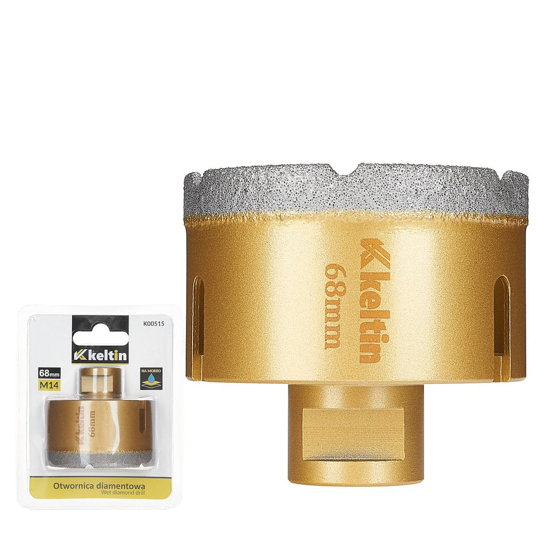Diamantboren voor gres 68mm M14
