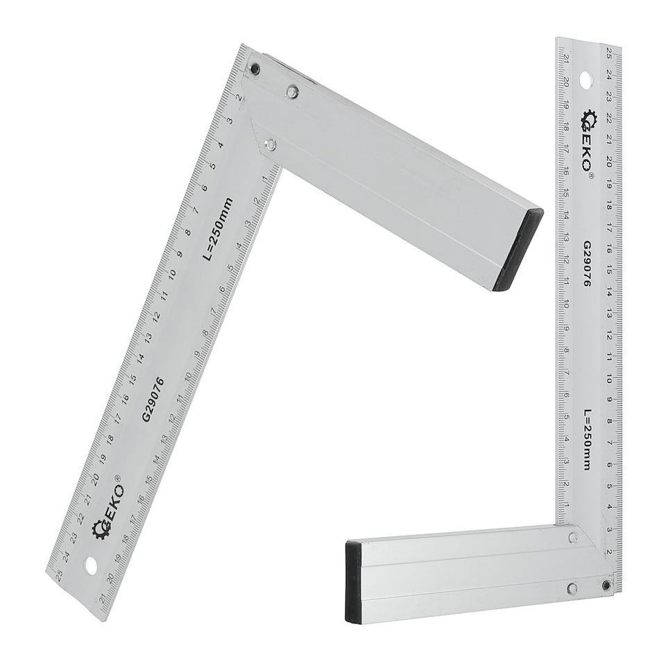 Bouw- en timmerhoek 250mm ALU