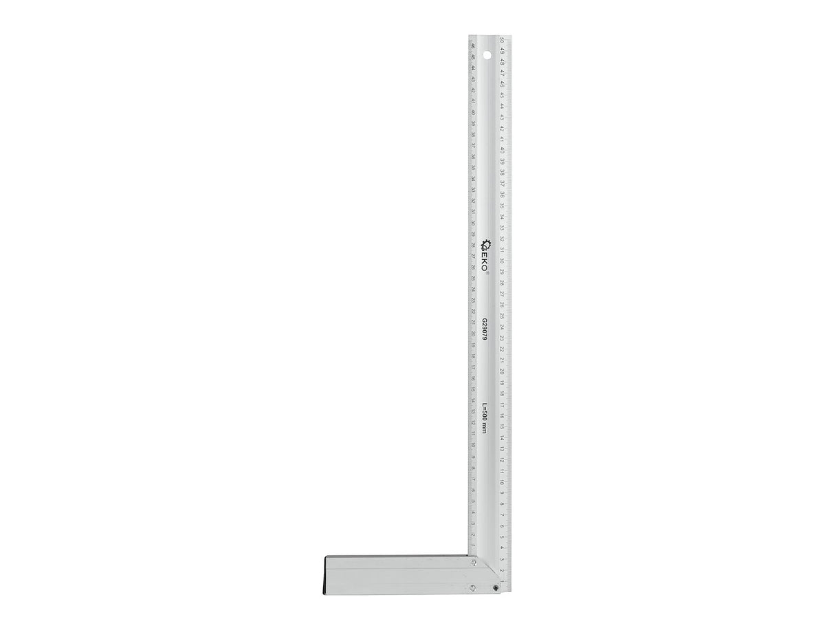 Bouw- en timmerhoek 500mm ALU