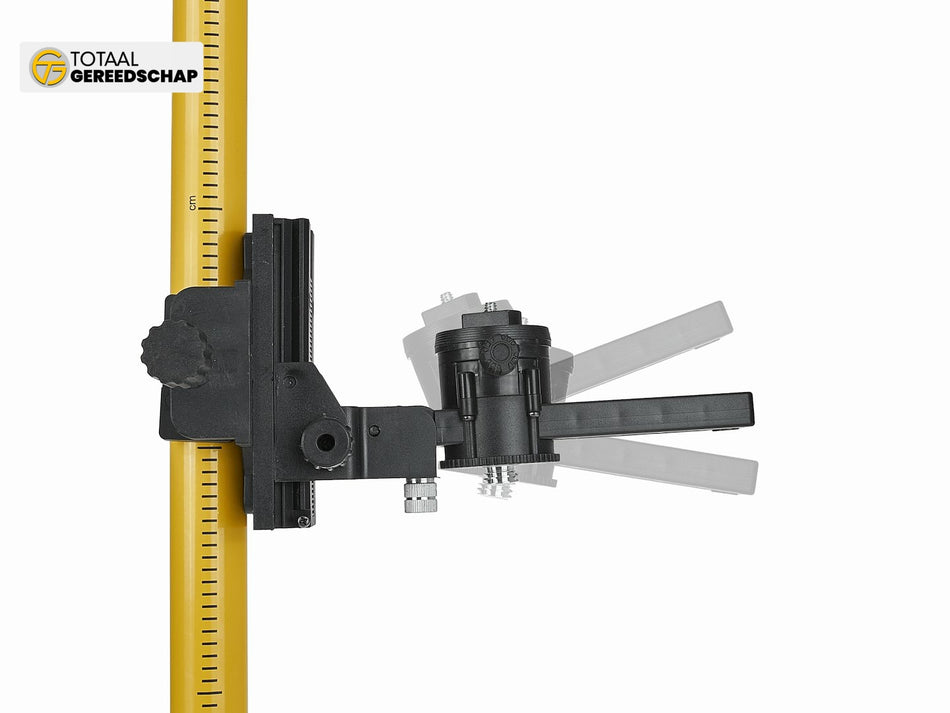 Telescopische stang 420cm + adapter voor schuine standen
