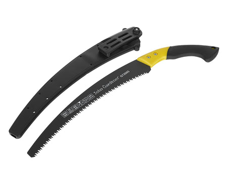 Gebogen zaag 35cm met PTFE-coating en schede 65Mn