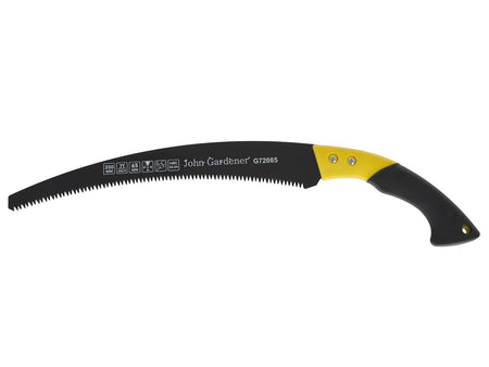 Gebogen zaag 35cm met PTFE-coating en schede 65Mn
