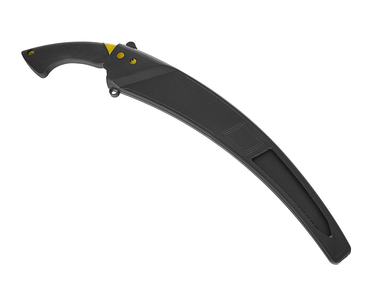 Gebogen zaag 35cm met PTFE-coating en schede 65Mn