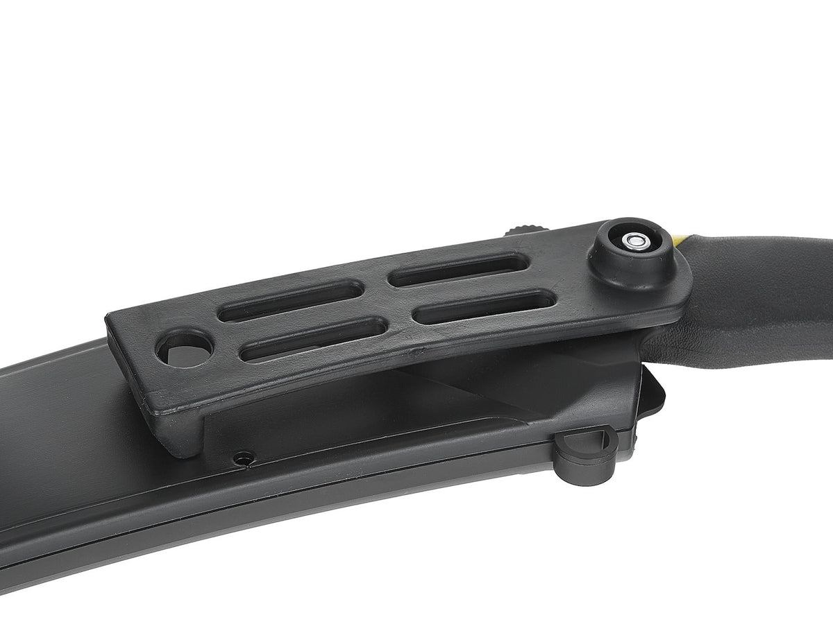 Gebogen zaag 35cm met PTFE-coating en schede 65Mn
