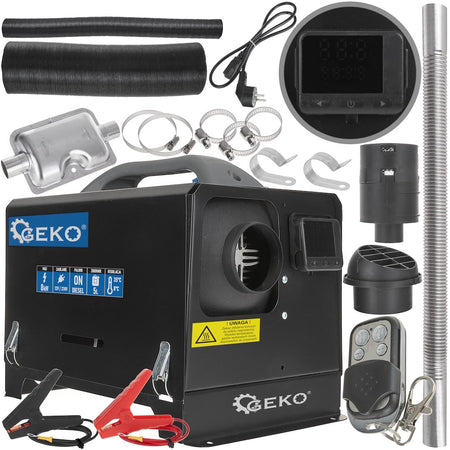 Auto-verwarming – stationaire dieselkachel 12V/230V 8KW