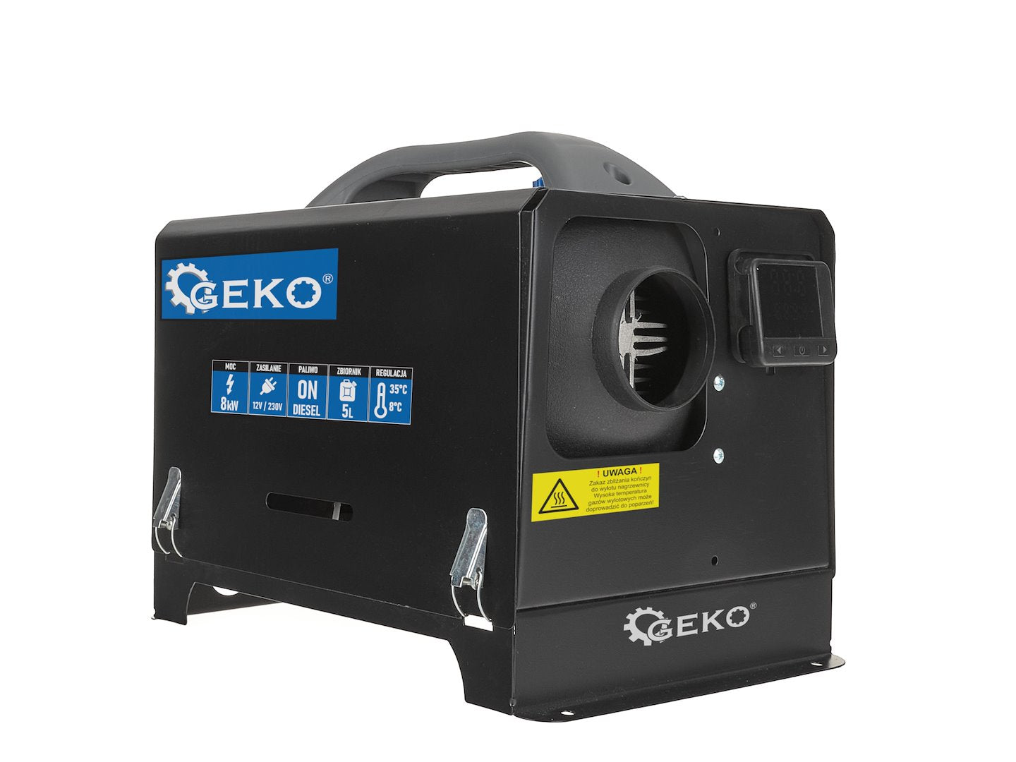 Auto-verwarming – stationaire dieselkachel 12V/230V 8KW