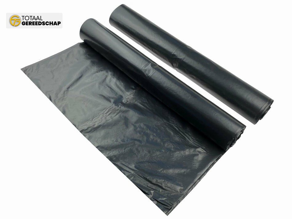 Very strong garbage bags with HANDLES 125L (roll of 10 pcs) - black