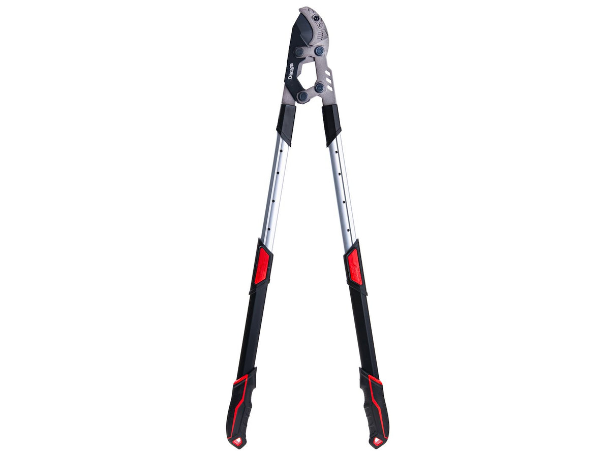 Telescopische takschaar met overbrenging en aambeeldmes 730-970mm 65Mn PTFE