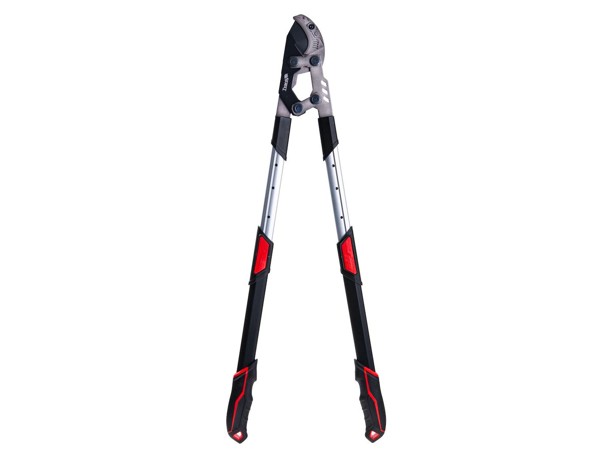 Telescopische takschaar met overbrenging en aambeeldmes 730-970mm 65Mn PTFE