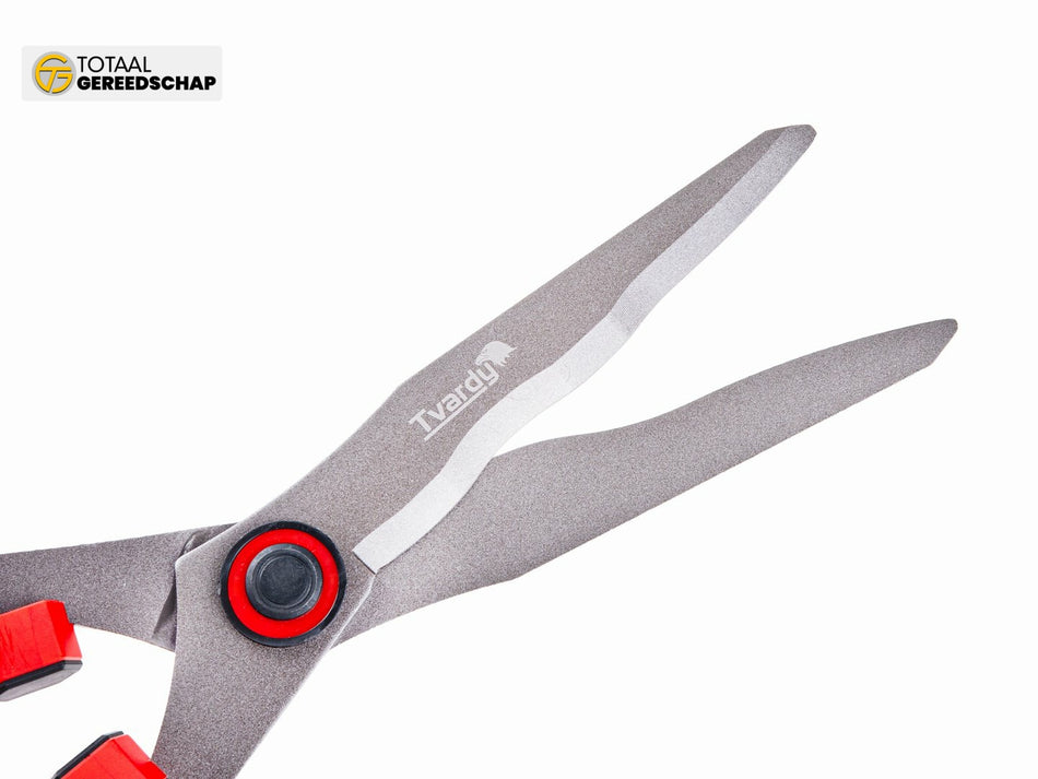Hedge shears with wavy blade 475mm PTFE