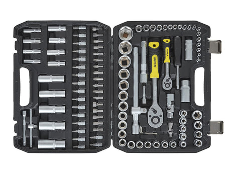 Set dop- en steeksleutels 108-dlg. 1/4" & 1/2"