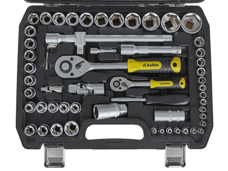 Set dop- en steeksleutels 108-dlg. 1/4" & 1/2"