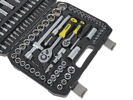 Set dop- en steeksleutels 108-dlg. 1/4" & 1/2"
