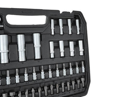 Set dop- en steeksleutels 108-dlg. 1/4" & 1/2"