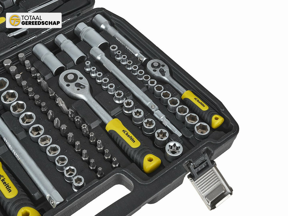 216pcs socket set (1/4", 3/8" & 1/2")