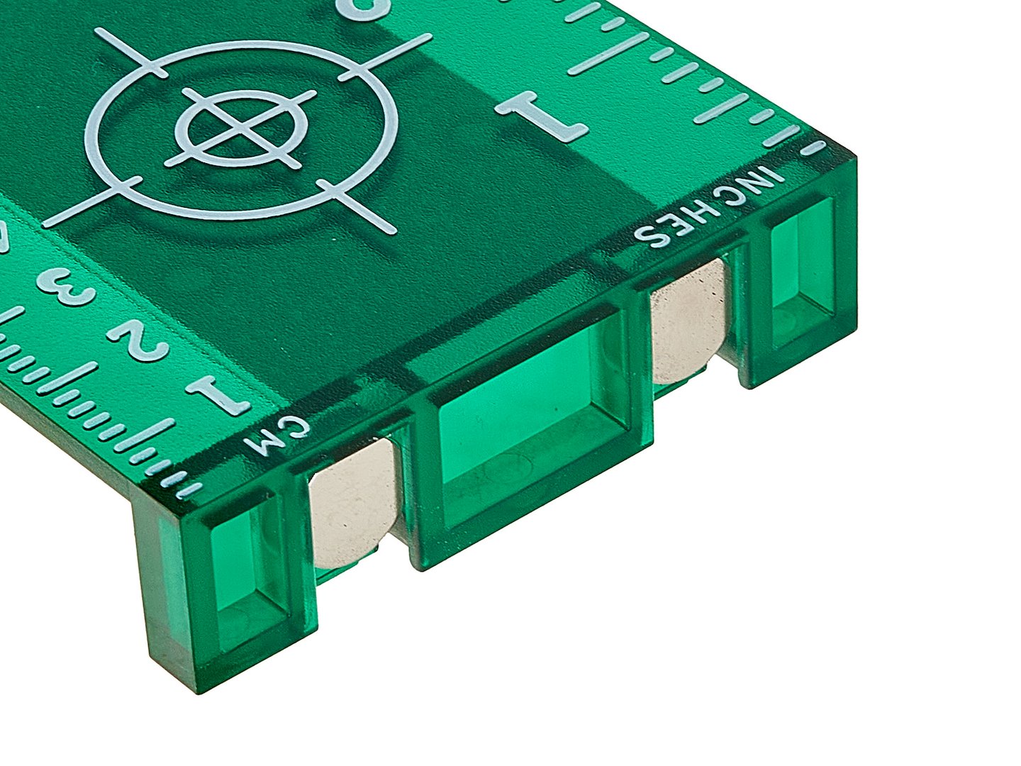 Doelplaat met magneet voor laser – groen
