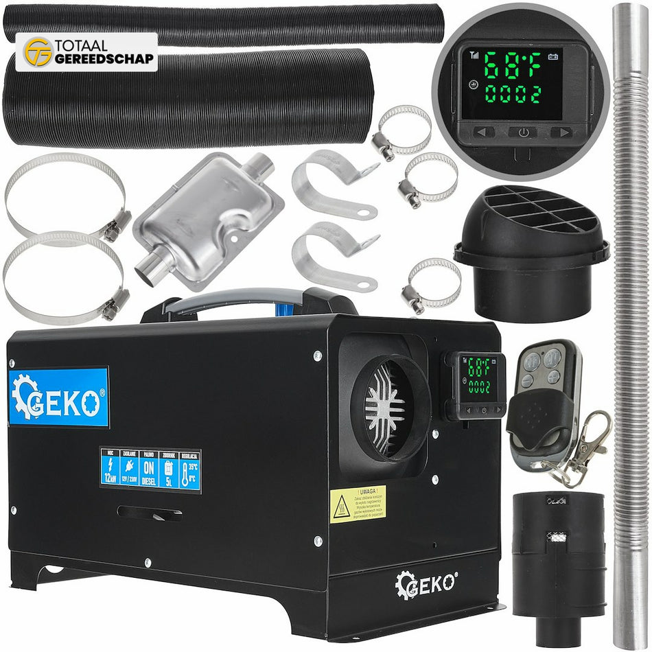 12V/230V diesel air heater 12KW