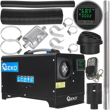 Autoverwarming – standkachel op diesel 12V/230V 12KW