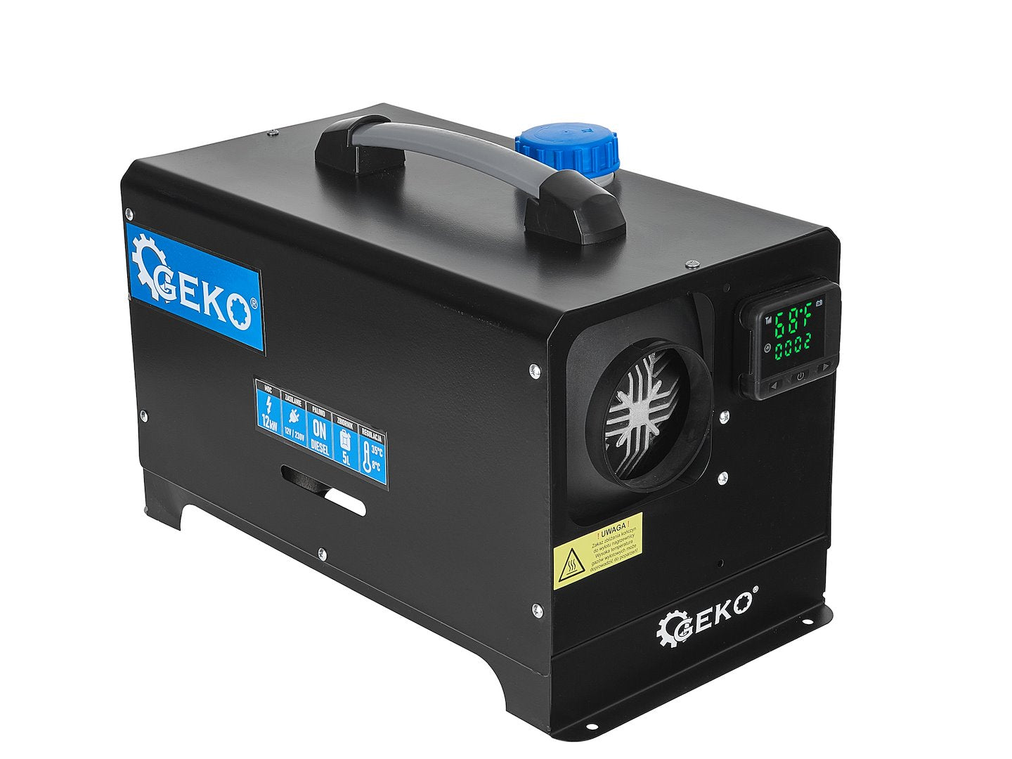Autoverwarming – standkachel op diesel 12V/230V 12KW