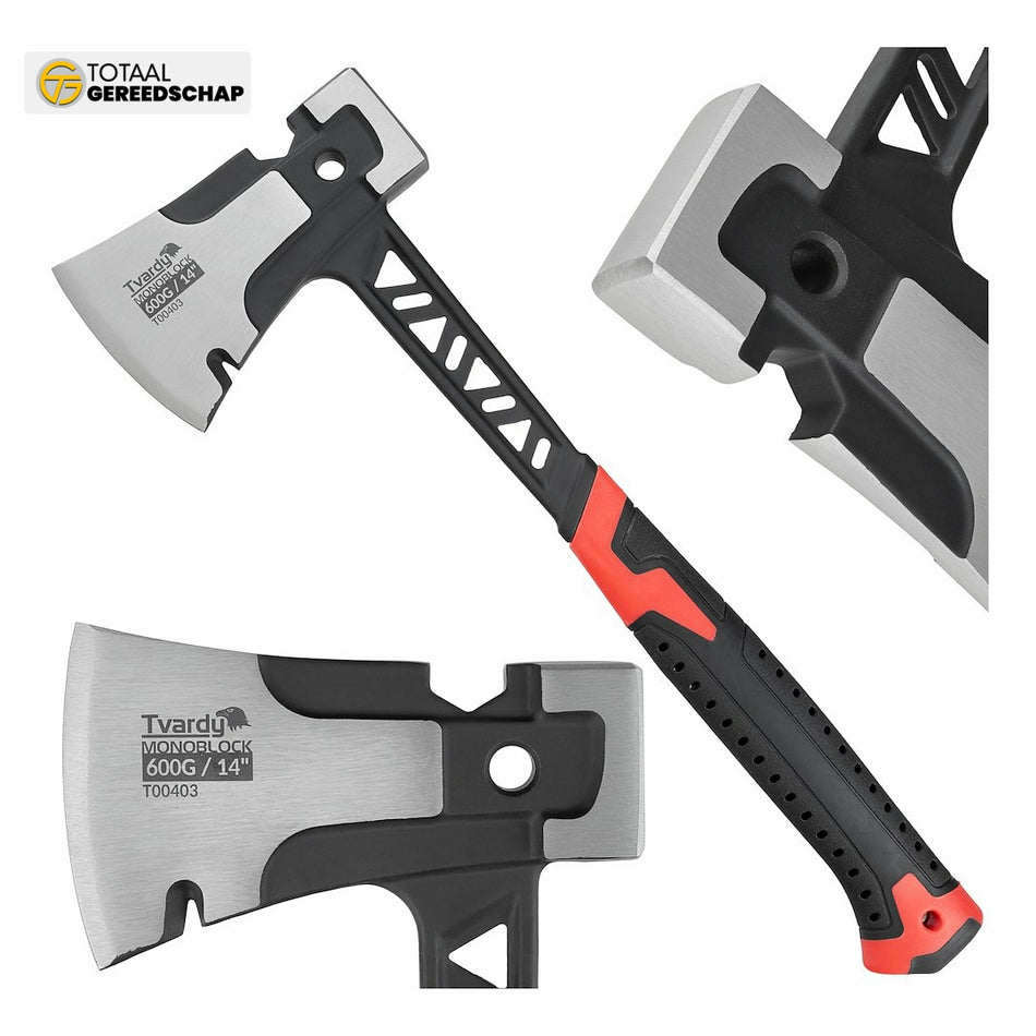 ANTI-SHOCK MONOBLOCK multifunctional axe 600g