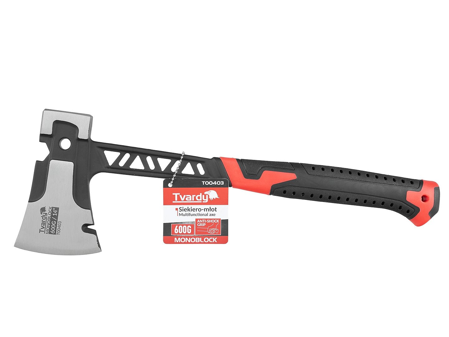 Bijl-hamer 600g ANTI-SHOCK MONOBLOCK