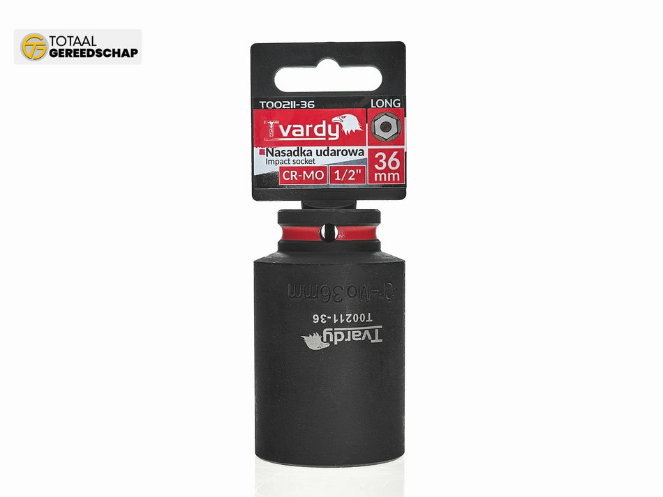 Deep impact socket  1/2" 6PT 36mm CR-MO