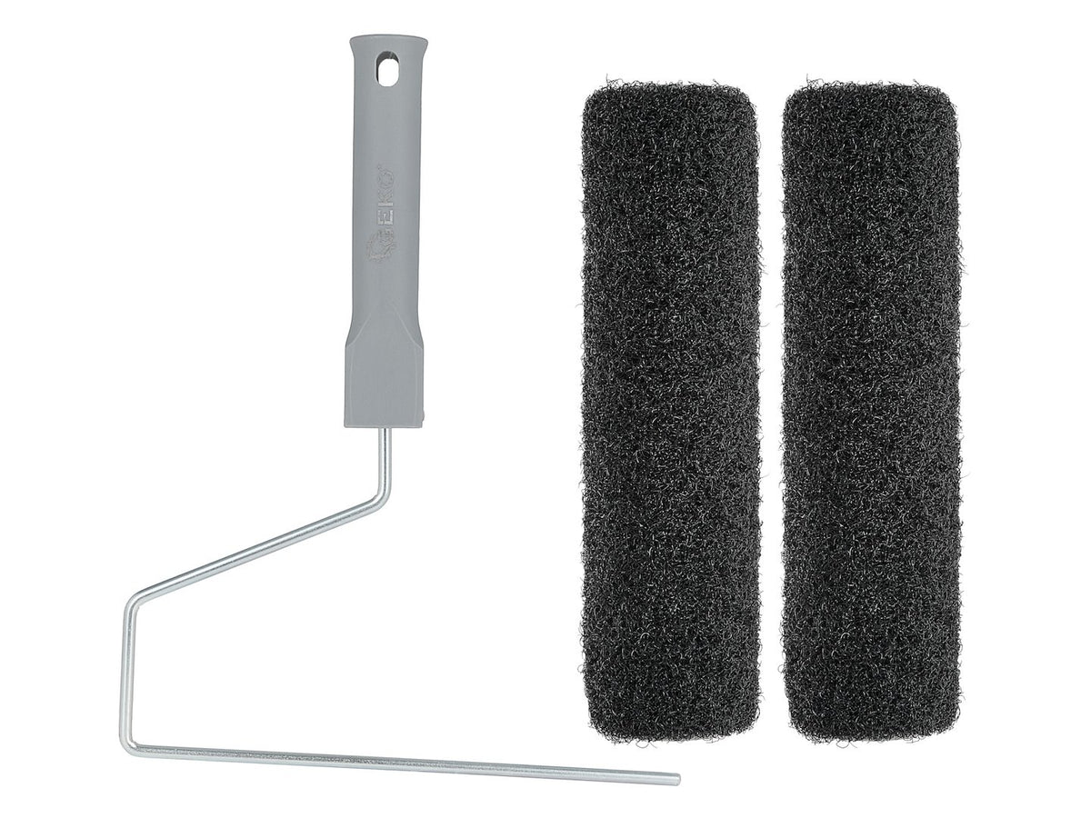 Egaliseerroller met handvat 25cm 7cm Ø-6mm + reserve