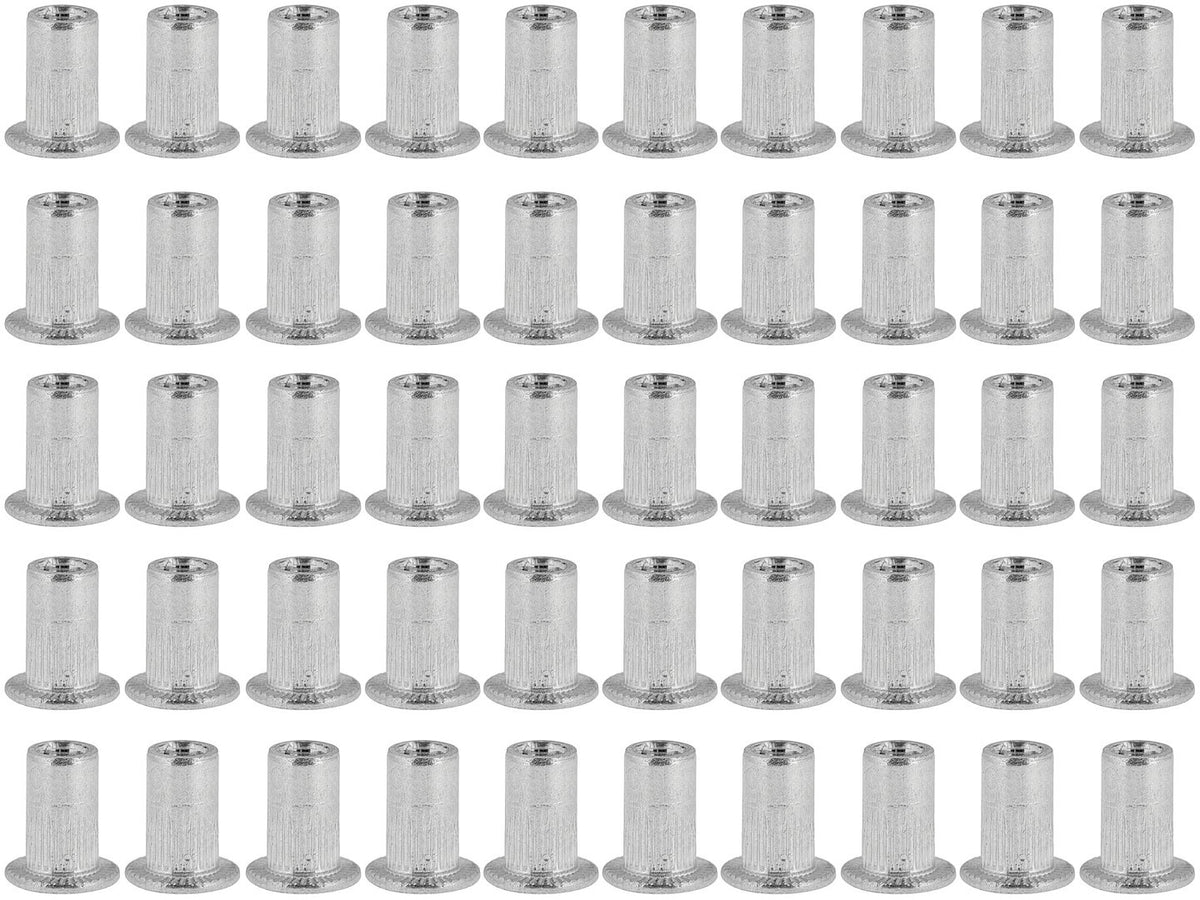 Set aluminium popmoeren M3 0,5-1,5 50st