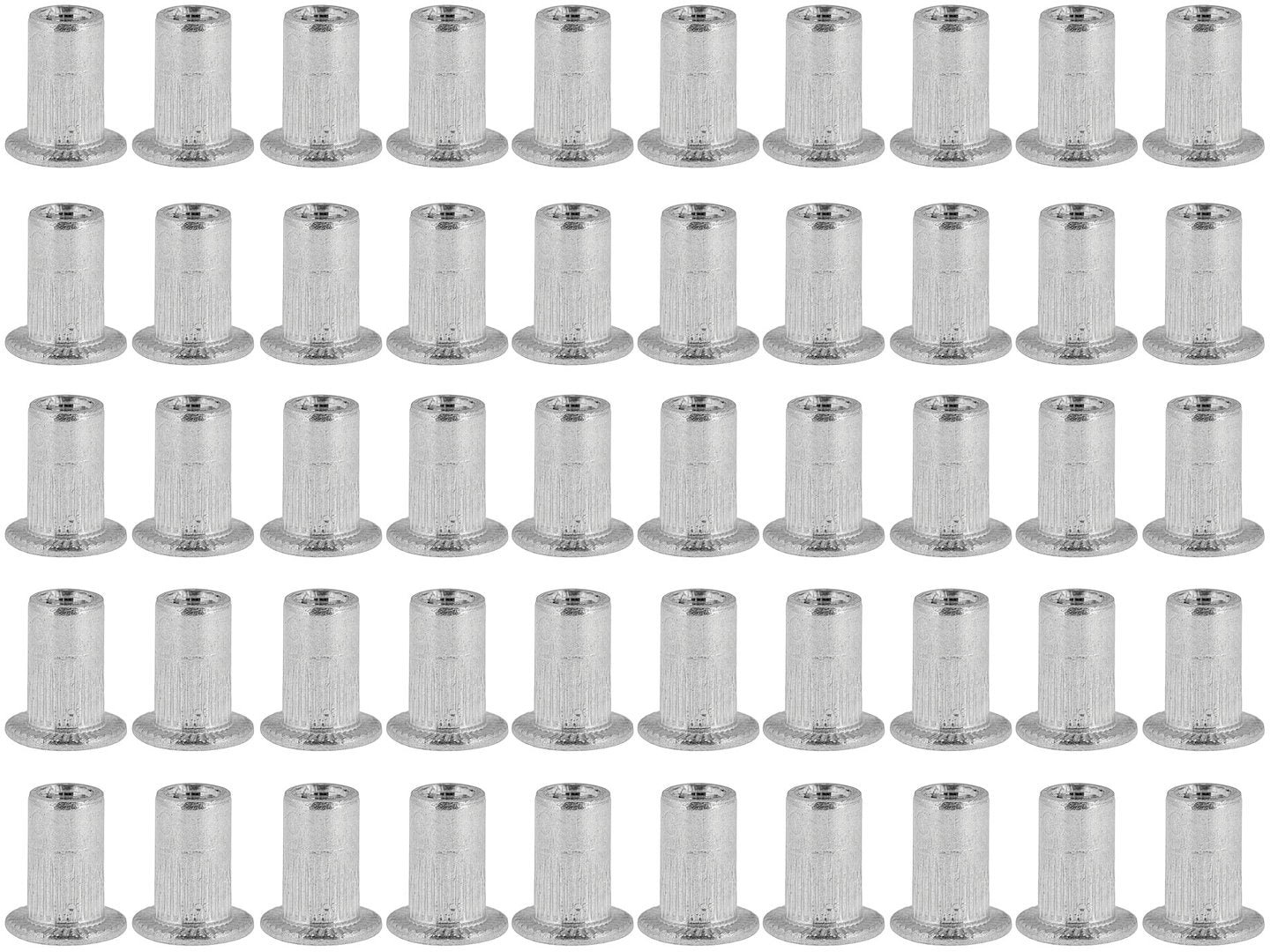 Set aluminium popmoeren M3 0,5-1,5 50st
