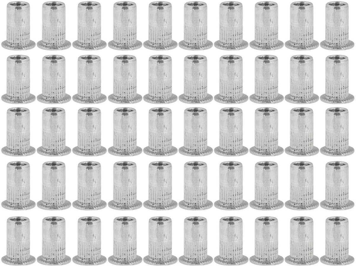 Set aluminium popmoeren M4 0,5-2,0 50st