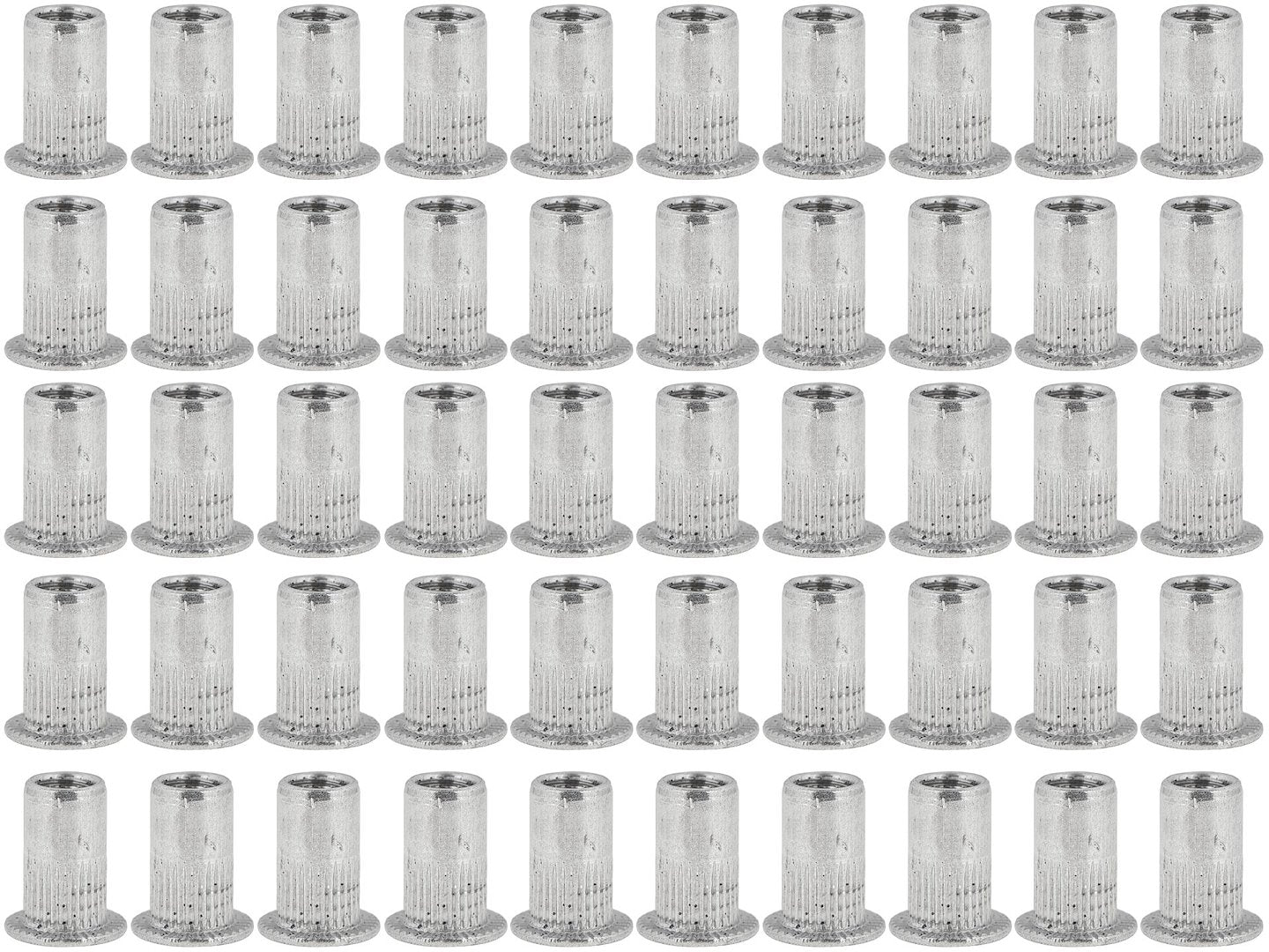 Set aluminium popmoeren M4 0,5-2,0 50st