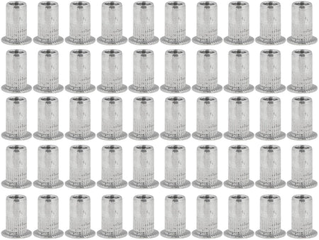 Set aluminium popmoeren M4 0,5-2,0 50st