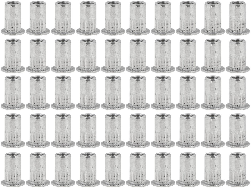 Set aluminium popmoeren M4 0,5-2,0 50st