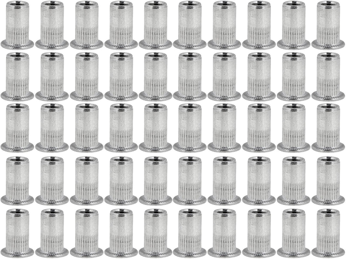 Set aluminium moeren inzet M5 0.5-2.5 50st