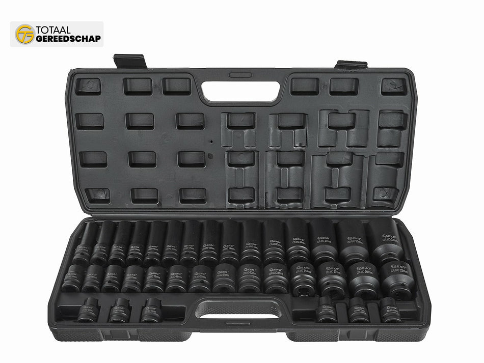 Impackt sockets 1/2" 8-32mm long and short