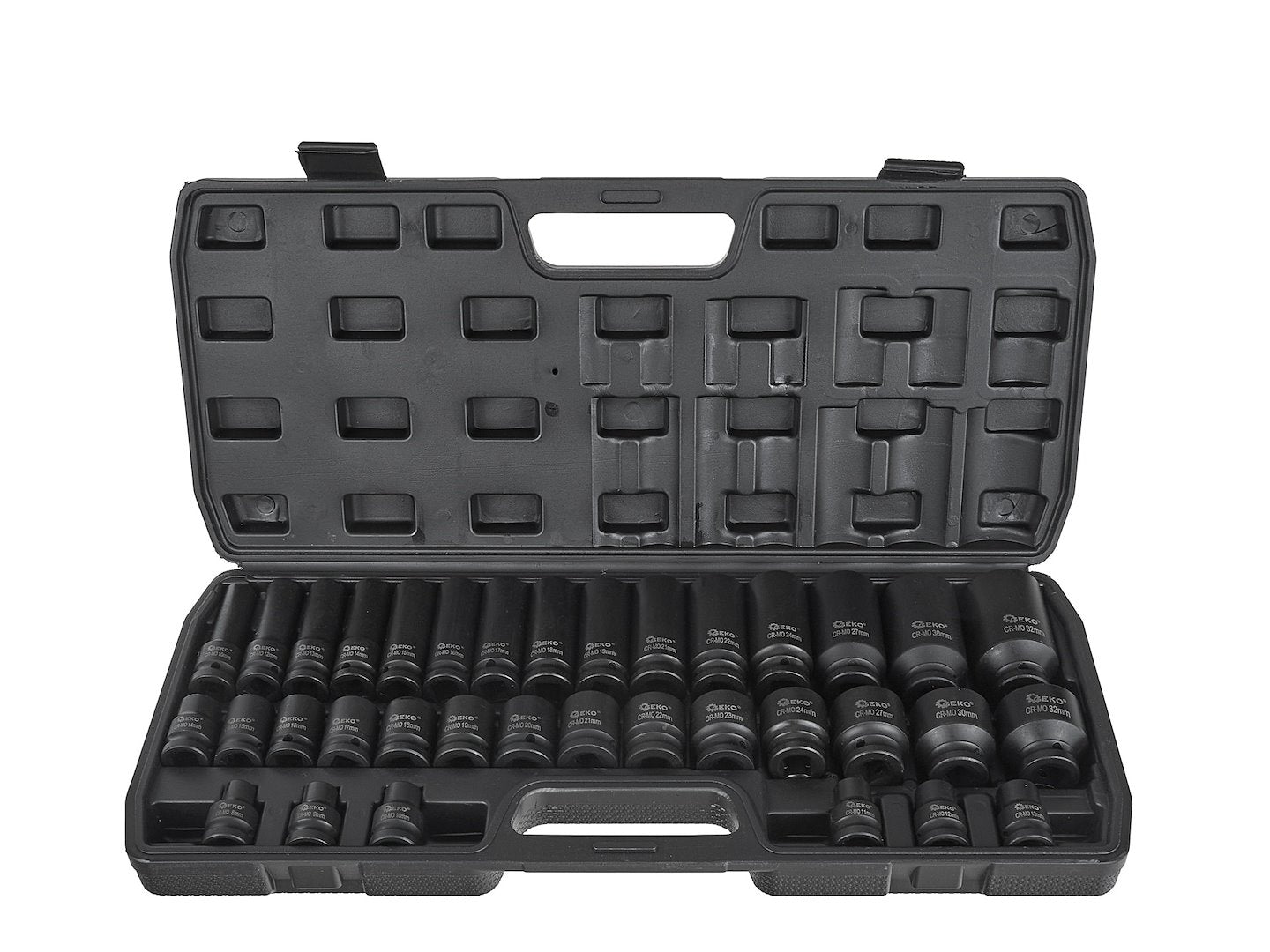 Set lange en korte slagdoppen 1/2" 8-32mm 35st.