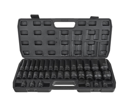 Set lange en korte slagdoppen 1/2" 8-32mm 35st.