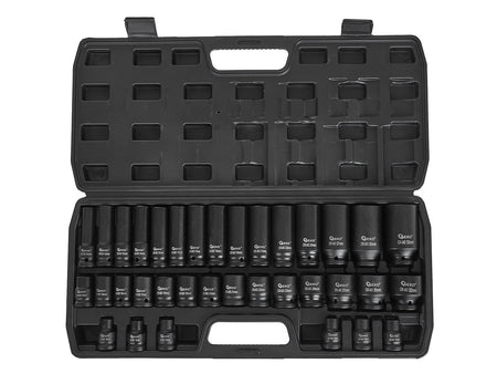 Set lange en korte slagdoppen 1/2" 8-32mm 35st.