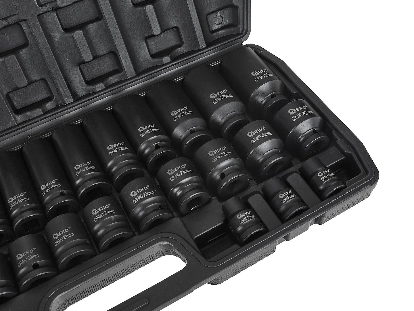 Set lange en korte slagdoppen 1/2" 8-32mm 35st.