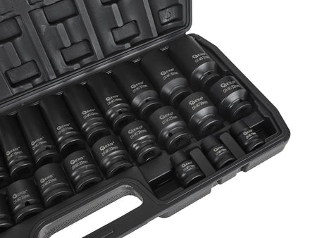Set lange en korte slagdoppen 1/2" 8-32mm 35st.