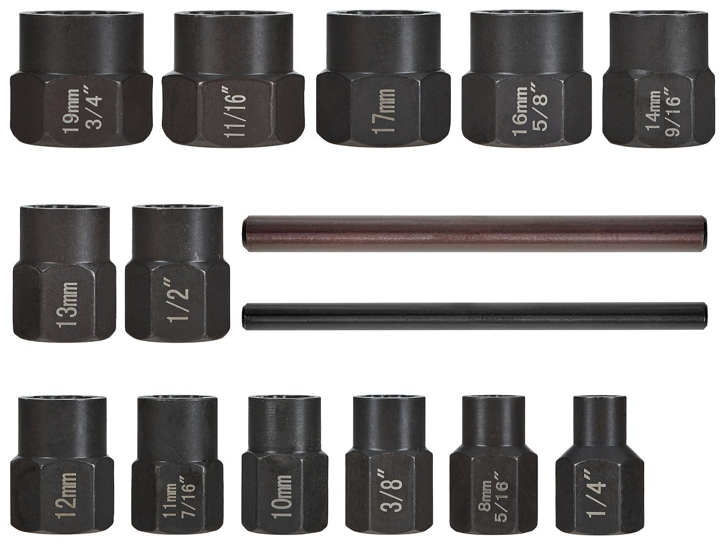 15 stuks 6-19mm boutuitdraaiset