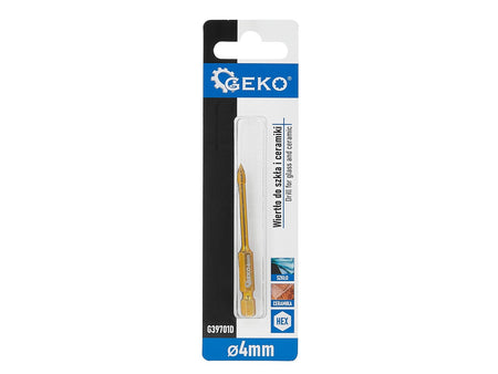 Boor voor glas en keramiek 4mm HEX