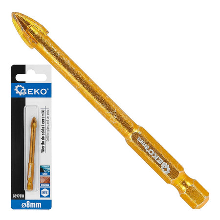 Boor voor glas en keramiek 8mm HEX