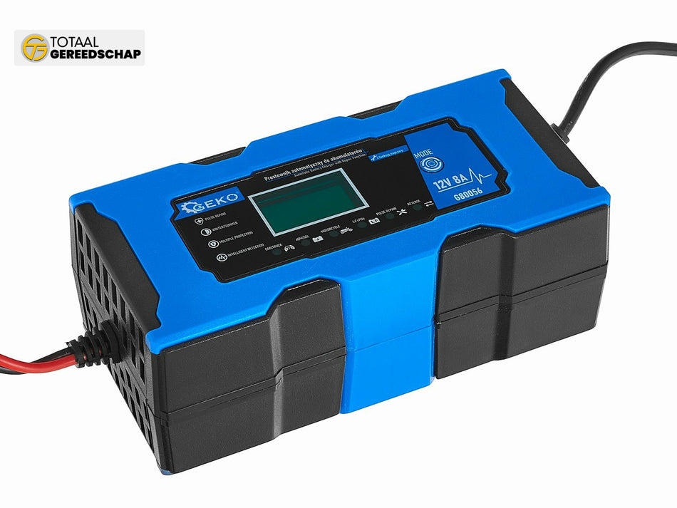 12V 8A automatic car charger with battery repair function