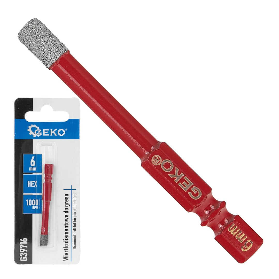 Diamantboor voor tegels 6mm HEX