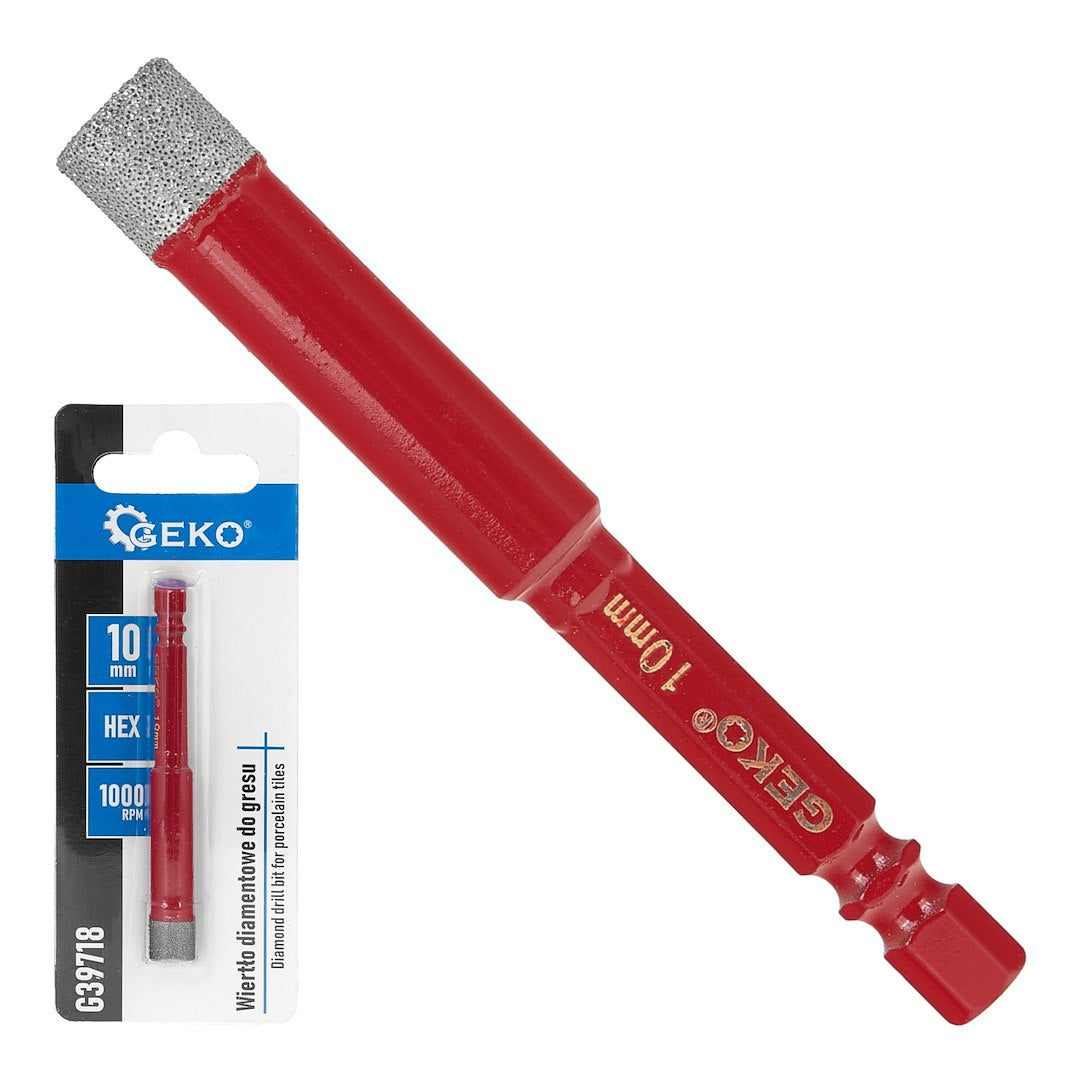 Diamantboor voor tegels 10mm HEX