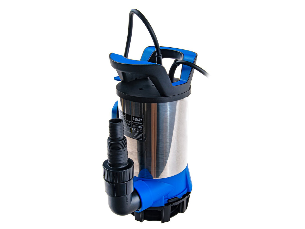 3-in-1 dompelpomp ondiep voor vuil & schoon water met vlotterschakelaar 550W