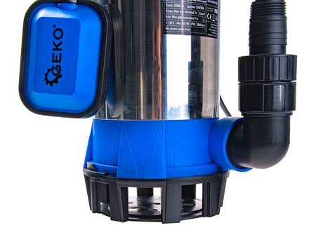 3-in-1 dompelpomp ondiep voor vuil & schoon water met vlotterschakelaar 550W