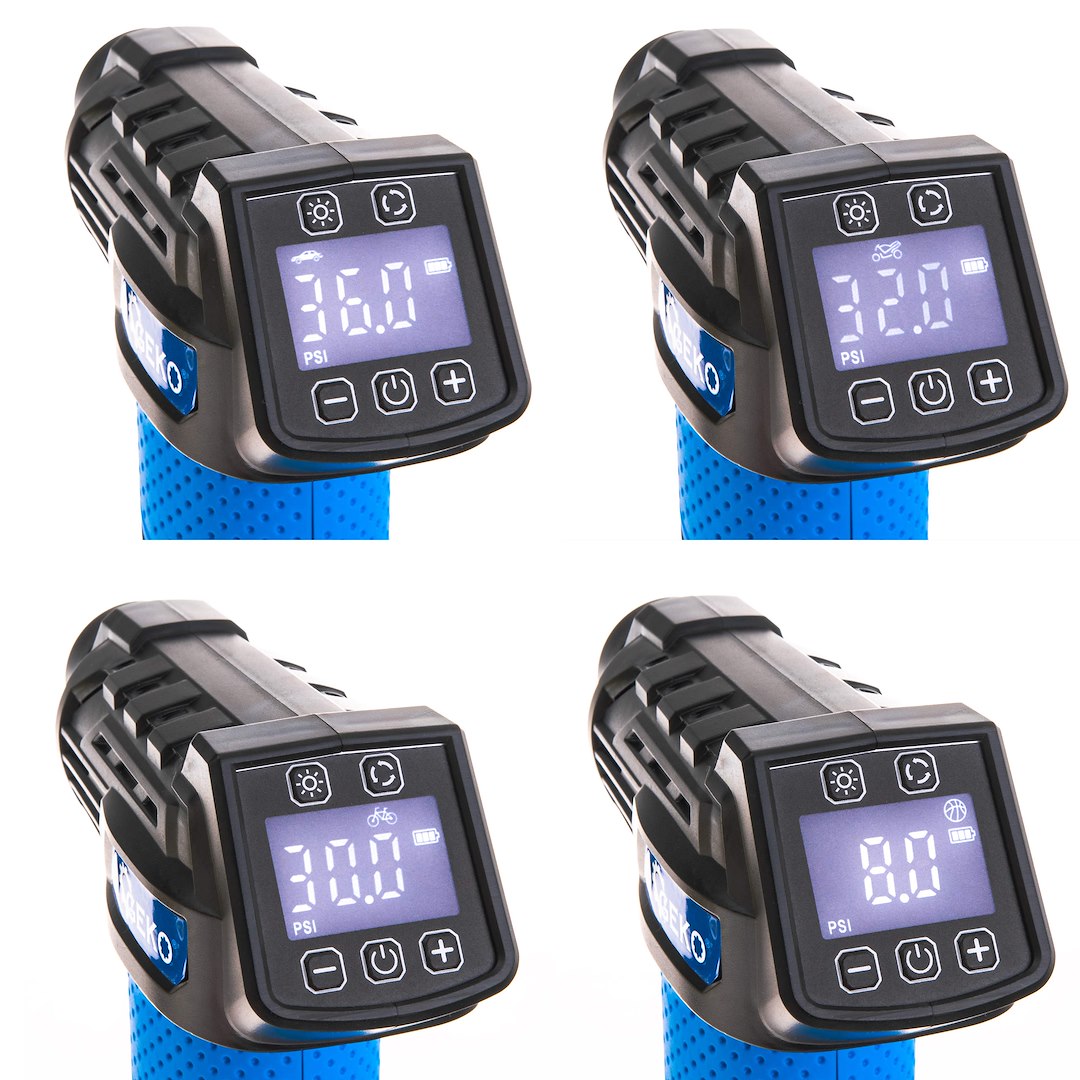 12V batterijluchtcompressor (0,2-10,3 BAR)